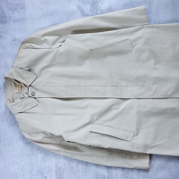 Vintage 1963 Koratron Trench Style Jacket Military Style UNISEX - Picture 3 of 8